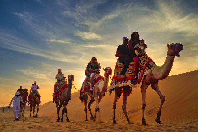 Dubai: Sunset Camel Safari, Stargazing, BBQ at Al Khayma