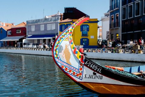 Da Porto: Aveiro, tour della Costa Nova con giro in barca