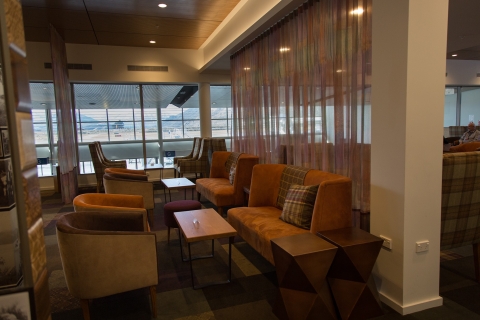 ZQN Flughafen Queenstown: Manaia Lounge ZugangINT-Abflüge: 3-Stunden-Nutzung