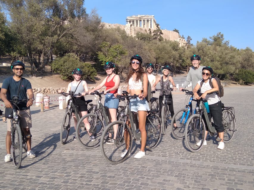 Atenas Acrópolis y Partenón Visita Guiada en Bicicleta Eléctrica