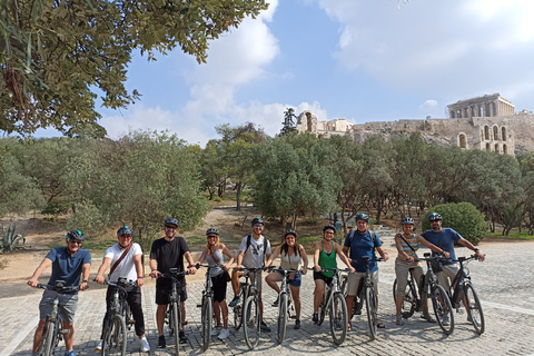 Athens: Electric Bike Tour with Acropolis &amp; Parthenon VisitTour without Entrance Tickets