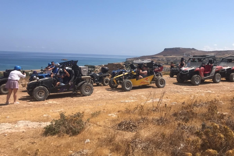 Kreta: 5h Safari Heraklion z quadem, jeepem, buggy i lunchemTrasa przygodowa z quadem 450 cm3 Solo (sam) Heraklion