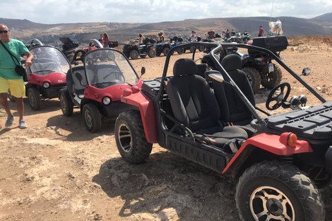 Crète :5h Safari Héraklion avec Quad, Jeep, Buggy et DéjeunerRoute de l'aventure avec Buggy 1000cc (automatique) Héraklion