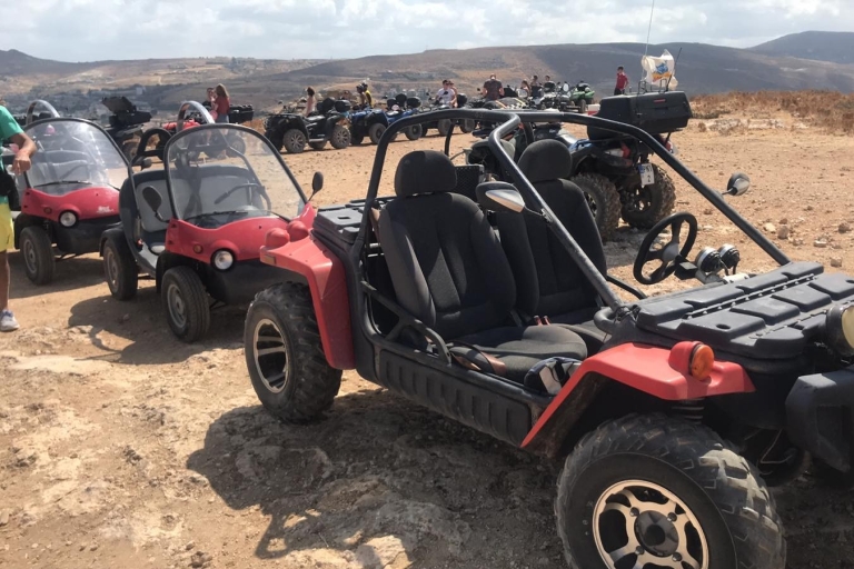 Kreta: 5 uur Safari Heraklion met quad, jeep, buggy en lunchAvontuurlijke route met Quad 450cc Solo (alleen) Heraklion
