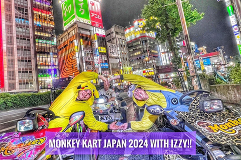 1 HOUR 15 min Go Karting Tour in Shibuya Crossing Tokyo