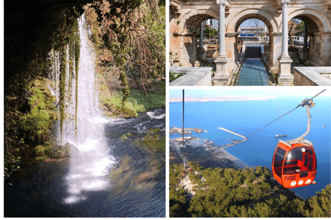 Antalya Old City, Cable Car, Duden Waterfalls & Boat Trip