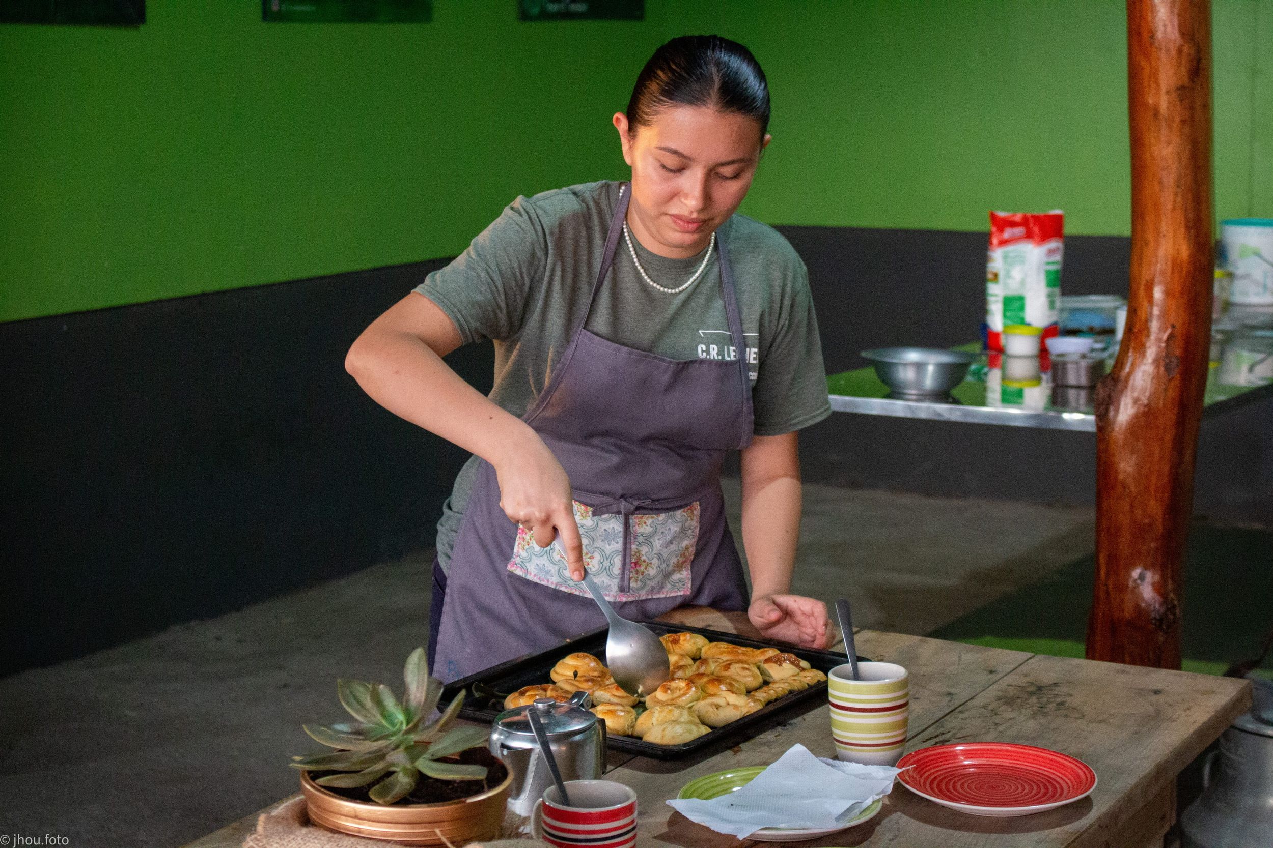 Costa-ricanischer Brotback-Workshop in Monteverde