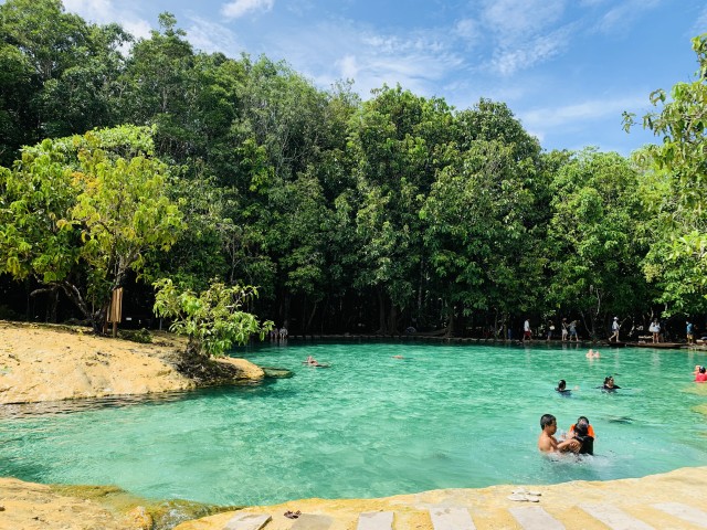 Visit Ao Nang Hot Spring, Emerald Pool & Tiger Cave Temple Tour in Koh Yao Noi