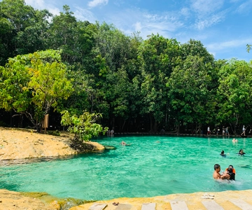 Ao Nang: Hot Spring, Emerald Pool & Tiger Cave Temple Tour