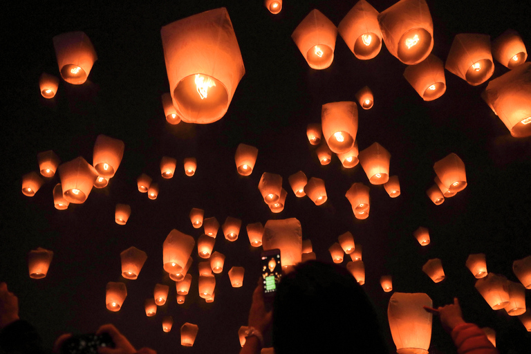 Desde Taipei: Excursión de un día al Festival de los Faroles Celestes de Pingxi