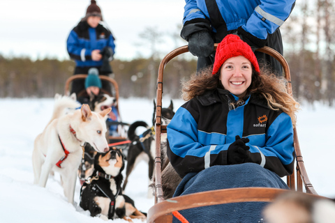 Rovaniemi: Safari diurno con gli HuskyRovaniemi: Husky Safari diurno (primavera)