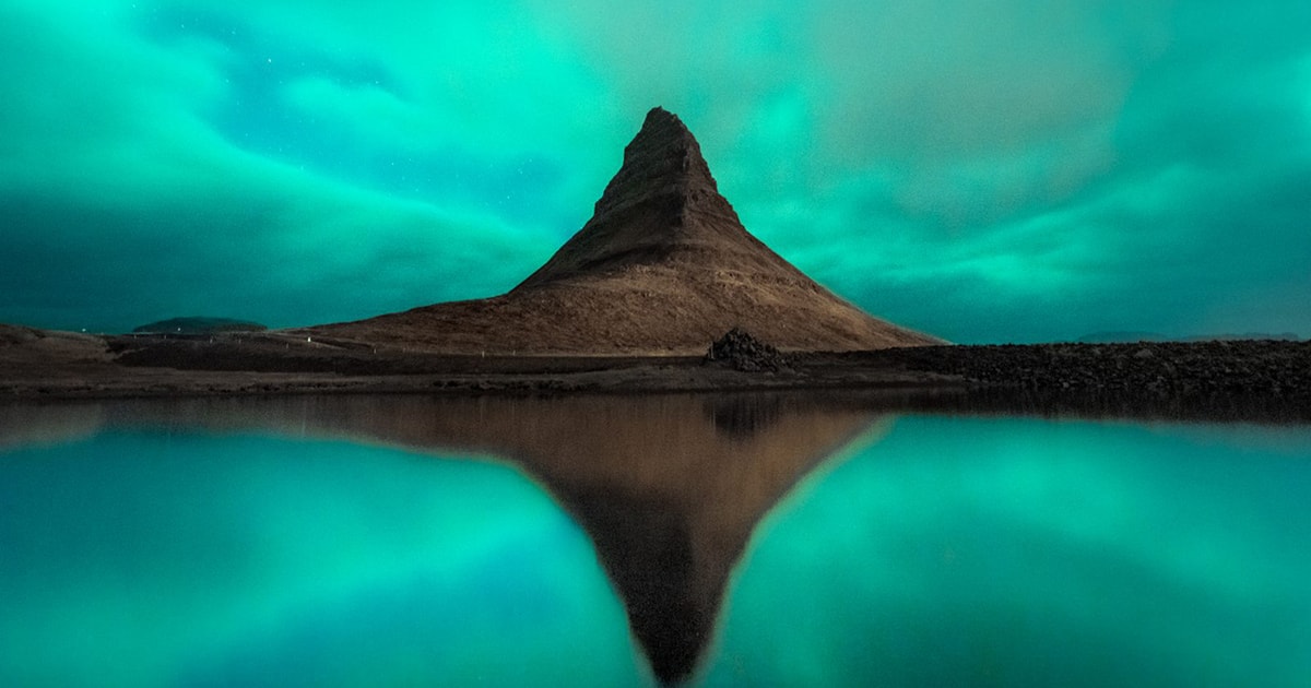 Reikiavik Excursión de un día con caza de auroras boreales y fotos