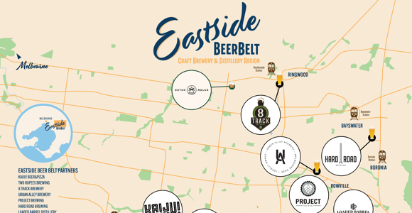 Melbourne: Eastside Beer Belt Brewery & Distillery Bus Tour