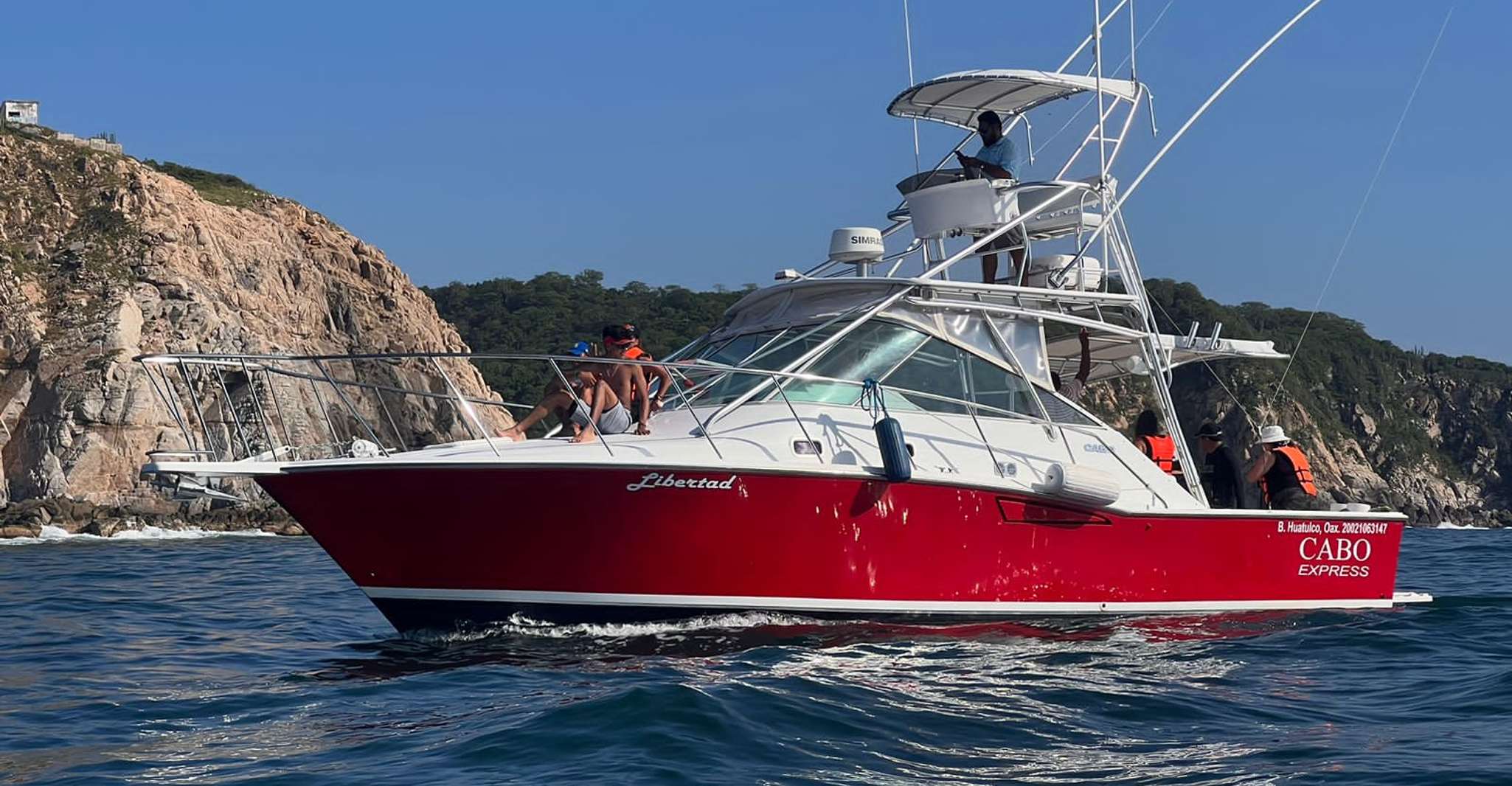 La Crucecita, iate particular Cruise em Huatulco com bebidas - Housity