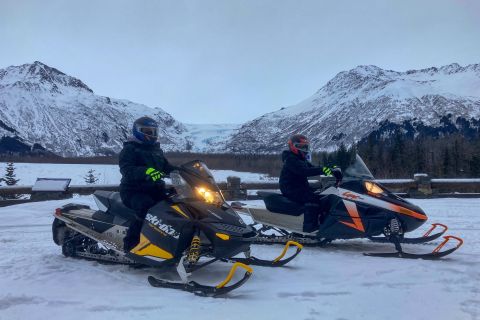 Seward: Kenai Fjords 3-Day Snowmobile and Snowshoe Trip