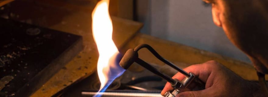 Dorgali : visite d'un laboratoire d'orfèvrerie du filigrane sarde