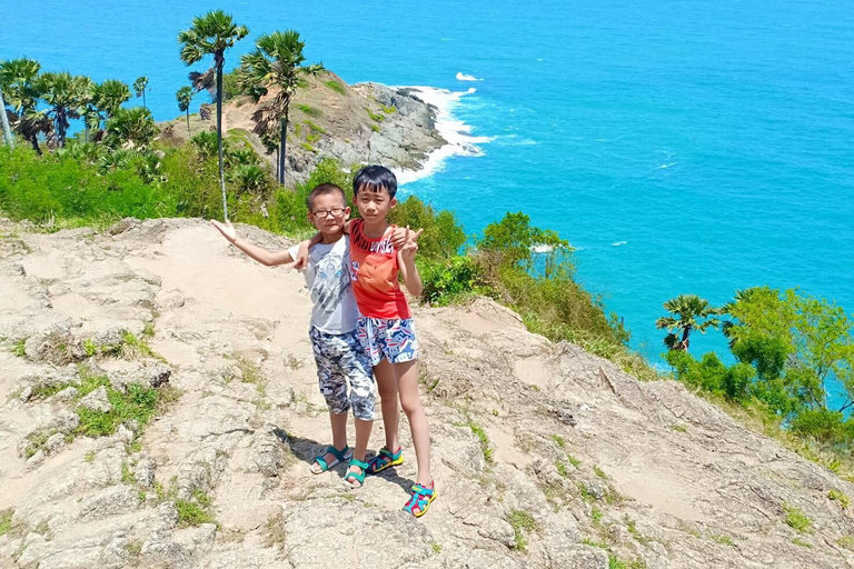 Phuket: Tour della Città Vecchia, del Tempio di Chalong e del Grande Buddha in Van