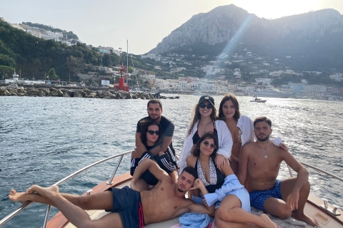From Sorrento: Private Capri & Positano Cruise with Swimming