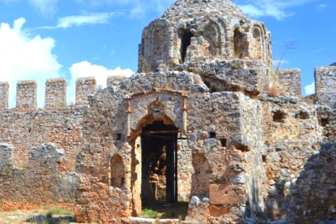 Alanya City in 4 Hours: Castle, Cave, Panorama and Sunset Free Roundtrip Transfers from Surrounding Alanya Hotels