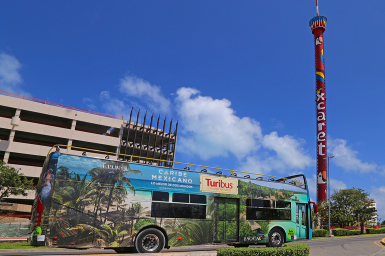 Tour en bus Hop-on Hop-off de Cancun et Hard Rock Beach Club