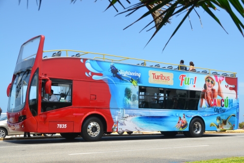 Cancun Hop-on Hop-off Bus Tour i Hard Rock Beach Club