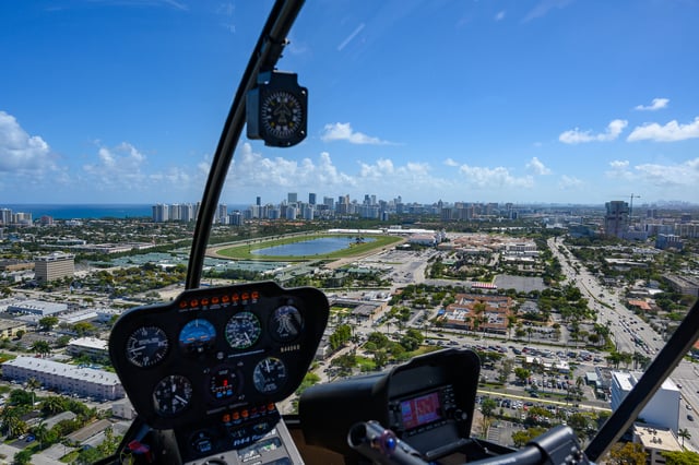 Elicottero: Lauderdale-Hard Rock Guitar-Miami Beach