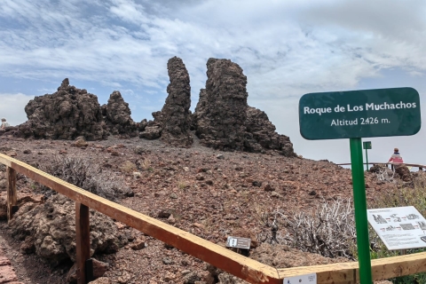La Palma : Transfert aller-retour en bus à Roque de los MuchachosTransfert depuis Los Llanos y Fuentecaliente