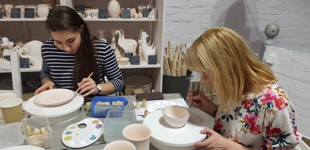 Visit Warsaw Pottery Decorating Ceramic Workshop in Warsaw, Poland