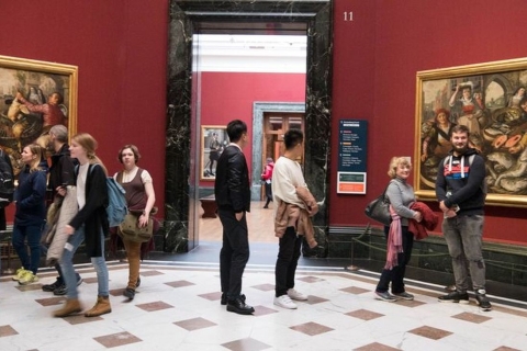 Londres: Tour familiar y para niños en la National Art GalleryTour familiar de la Galería Nacional de Arte en francés