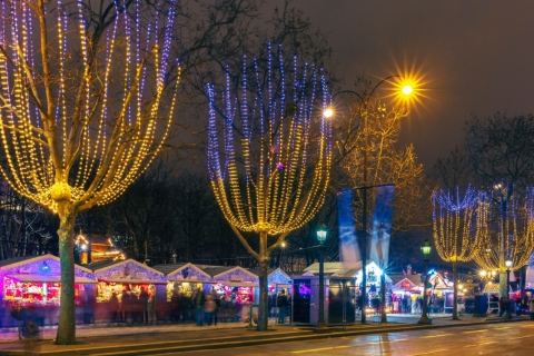 Paris: visite à pied de Noël de 2 heures