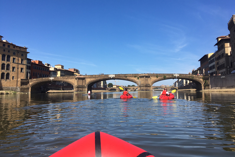 Florence: Ponte Vecchio and City Sights Guided Kayak Cruise