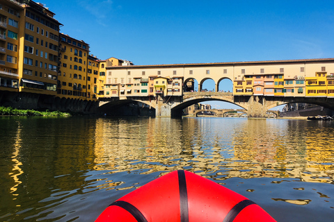 Florence: Ponte Vecchio and City Sights Guided Kayak Cruise