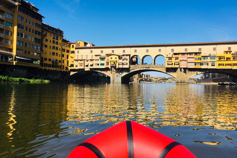 Florence: Ponte Vecchio and City Sights Guided Kayak Cruise