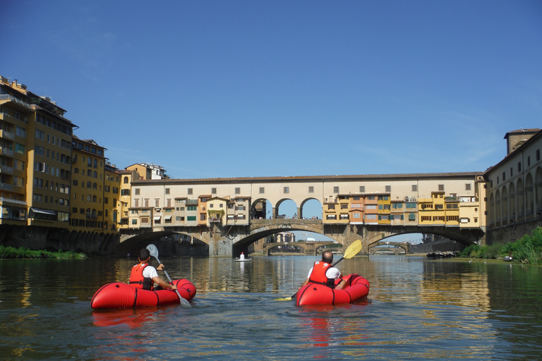 Florence: Ponte Vecchio and City Sights Guided Kayak Cruise