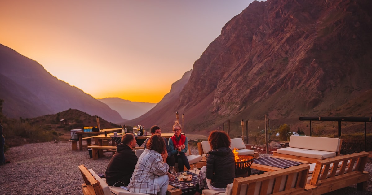 Santiago Cajon del Maipo Hot Springs & Barbecue Experience GetYourGuide