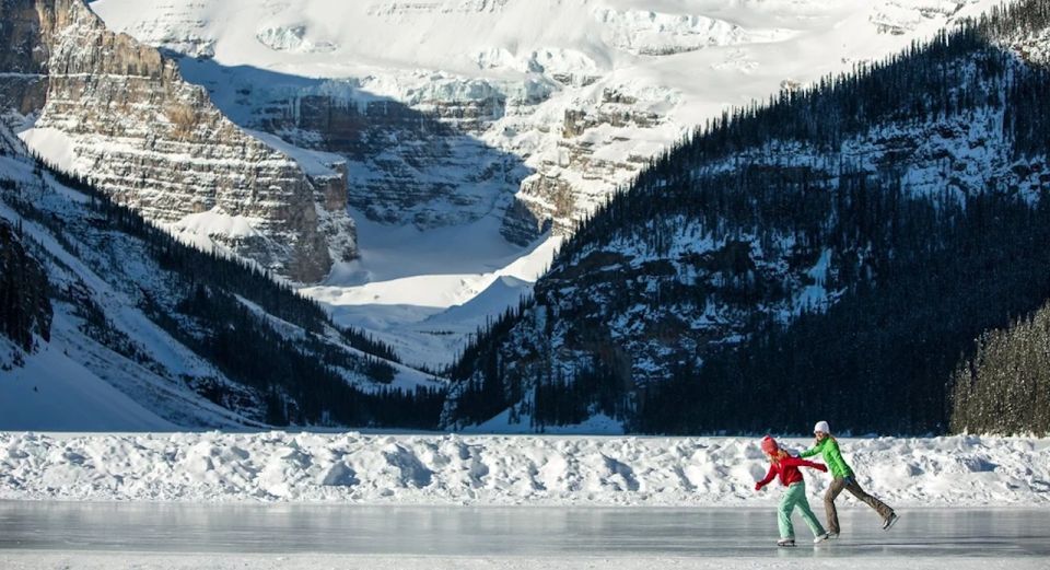 Hiking around a frozen lake in Banff – Indyeva