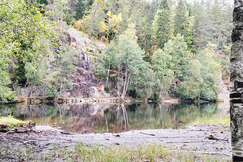 Oslo: Scenic Forest Walk with Coffee and Bonfire Waffles