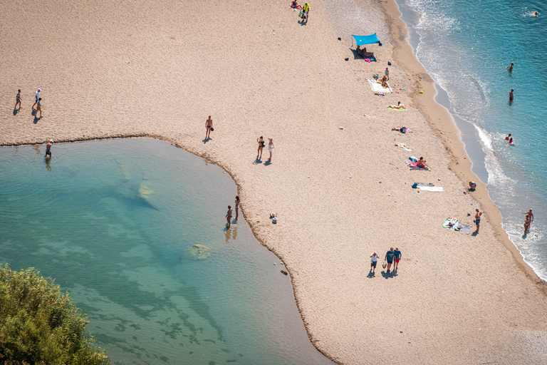 Au départ d'Hérakléion : Excursion d'une journée à la plage de Preveli et à la plage de DamnoniDepuis Agia Pelagia, Lygaria et Fodele