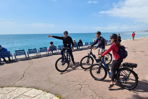 Niza: Tour panorámico de la Riviera francesa en bicicleta