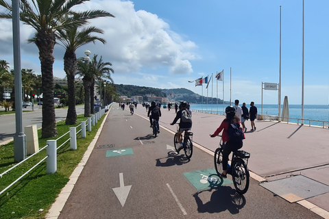 Niza: Tour panorámico de la Riviera francesa en bicicleta