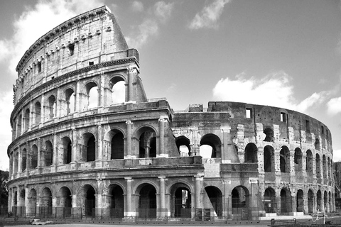 Rom: Colosseum, Forum Romanum &amp; Trajanus marknad exteriör rundturRom: Colosseum Colosseum, Forum Romanum och Trajans marknad - utvändig rundtur