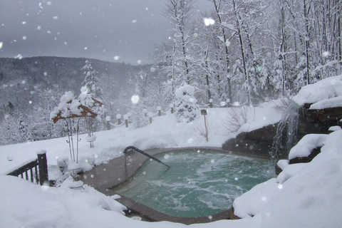 Depuis Montréal : Excursion d&#039;une journée au spa Natur&#039;Eau avec billet d&#039;entrée