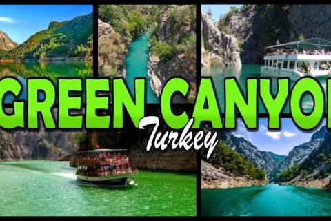 Green Canyon Boat Tour From Antalya - Alanya - Side - Belek