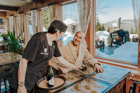 Von Montreal aus: Natur&#039;Eau Spa Tagestour mit Eintrittskarte