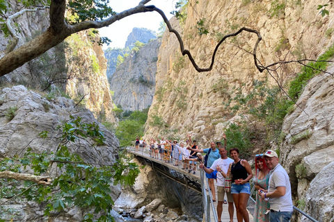 Alanya : Safari dans le canyon de Sapadere et excursion combinée sur la rivière DimçayCircuit combiné canyon de Sapadere et rivière Dimçay