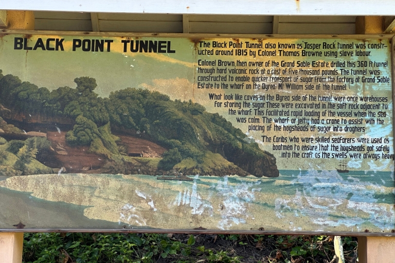 Excursión al Estanque Salado de Owia y al Túnel de Black PointOpción Estándar