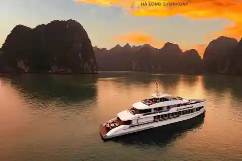 From Ha Long: Luxury Symphony Day Cruise with 2 Jacuzzi Pool