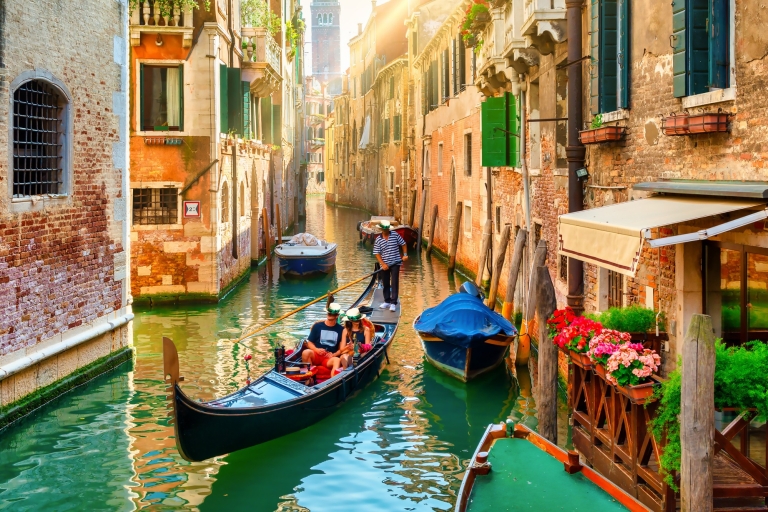 Venise : guide et audio intégrés à l'introduction de la villeVenise : guide de présentation de la ville sur smartphone