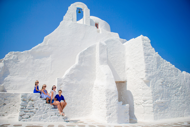 Mykonos: tour privado a pie de 2 horas