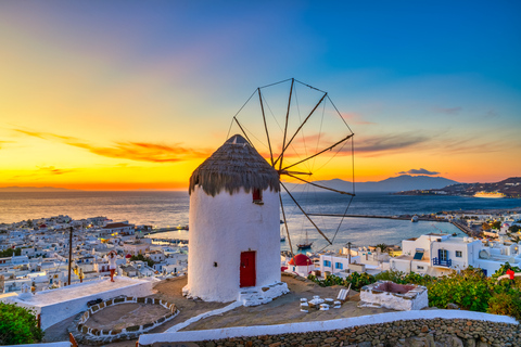 Mykonos: tour privado a pie de 2 horas